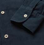 Incotex - Ween Slim-Fit Cotton-Corduroy Shirt - Men - Navy