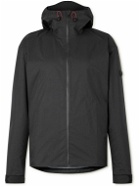 DISTRICT VISION - Max Shell Hooded Jacket - Black