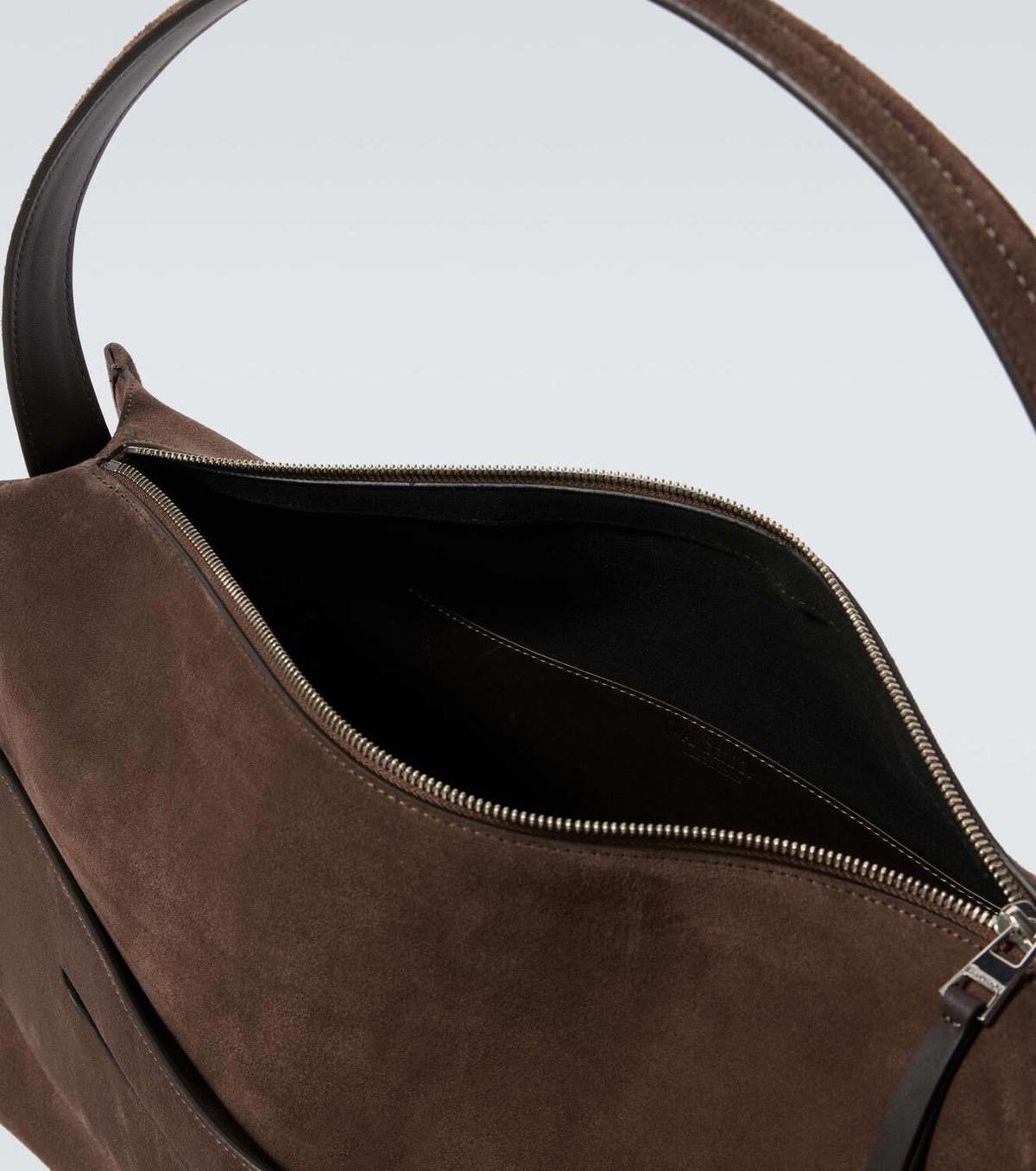 JW Anderson Loafer Large suede shoulder bag