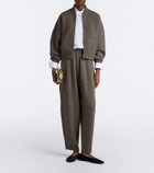 Arch4 Hayden knitted cashmere barrel-leg pants