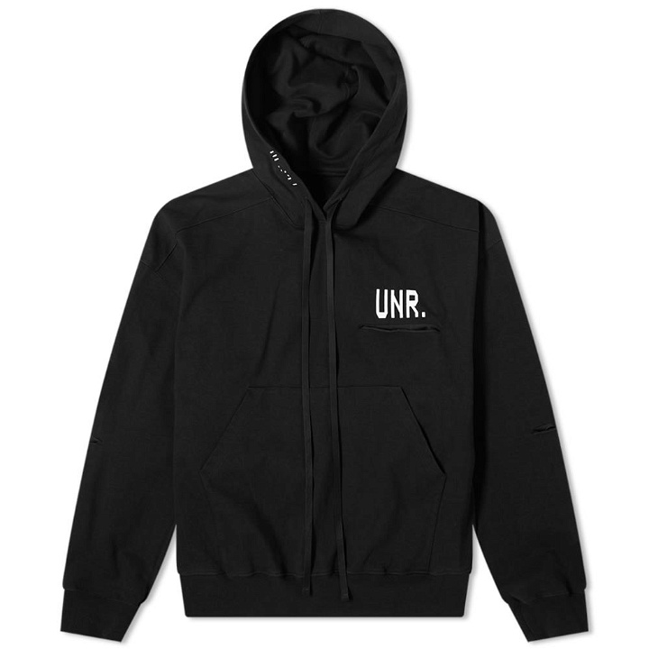 Photo: Unravel Project UNR LAX Destroyed Oversized Hoody
