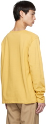 Séfr Yellow Uneven Long Sleeve T-Shirt