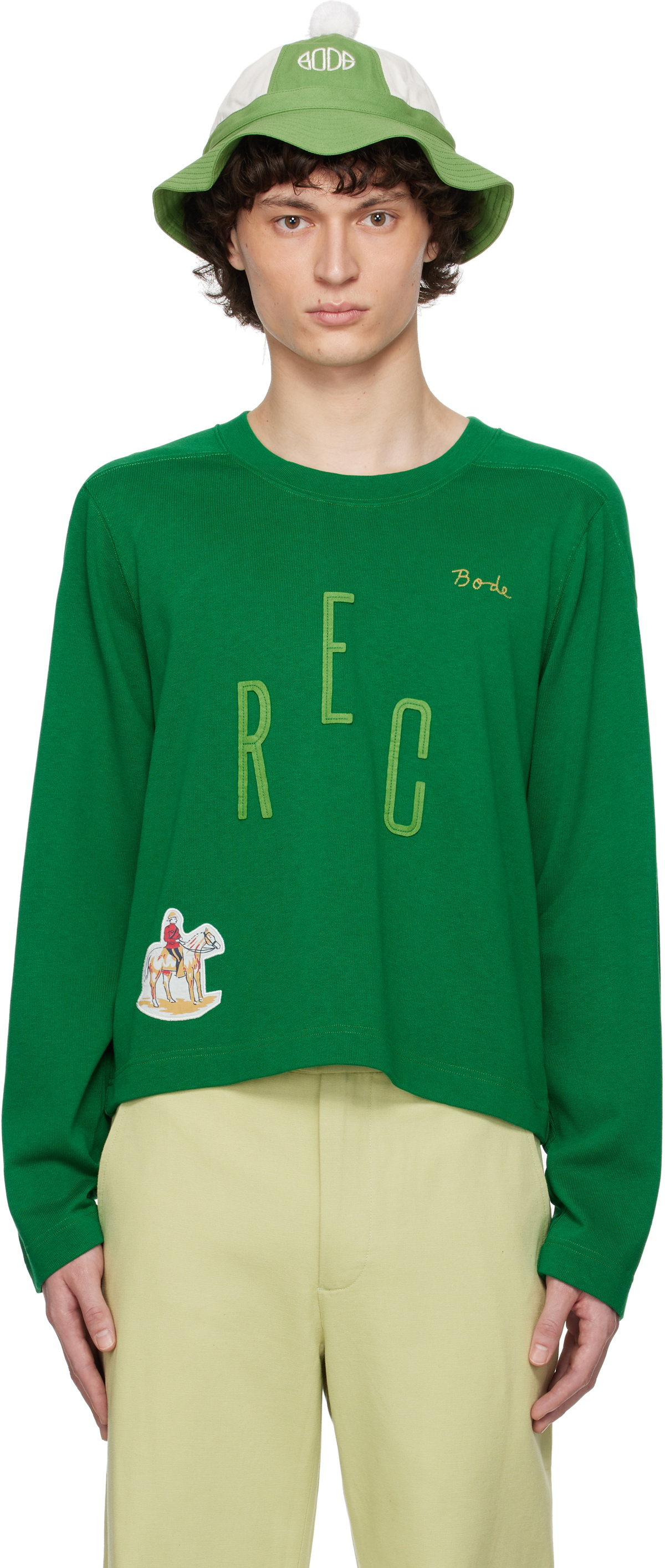 Bode Cattle wool sweater Bode Bode Cattle wool sweater Bode