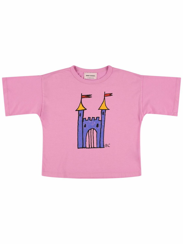 Photo: BOBO CHOSES Castle Print Organic Cotton T-shirt