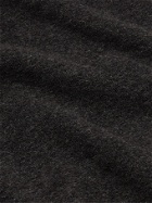 OLIVER SPENCER LOUNGEWEAR - Ashbourne Cotton-Blend Terry T-Shirt - Gray