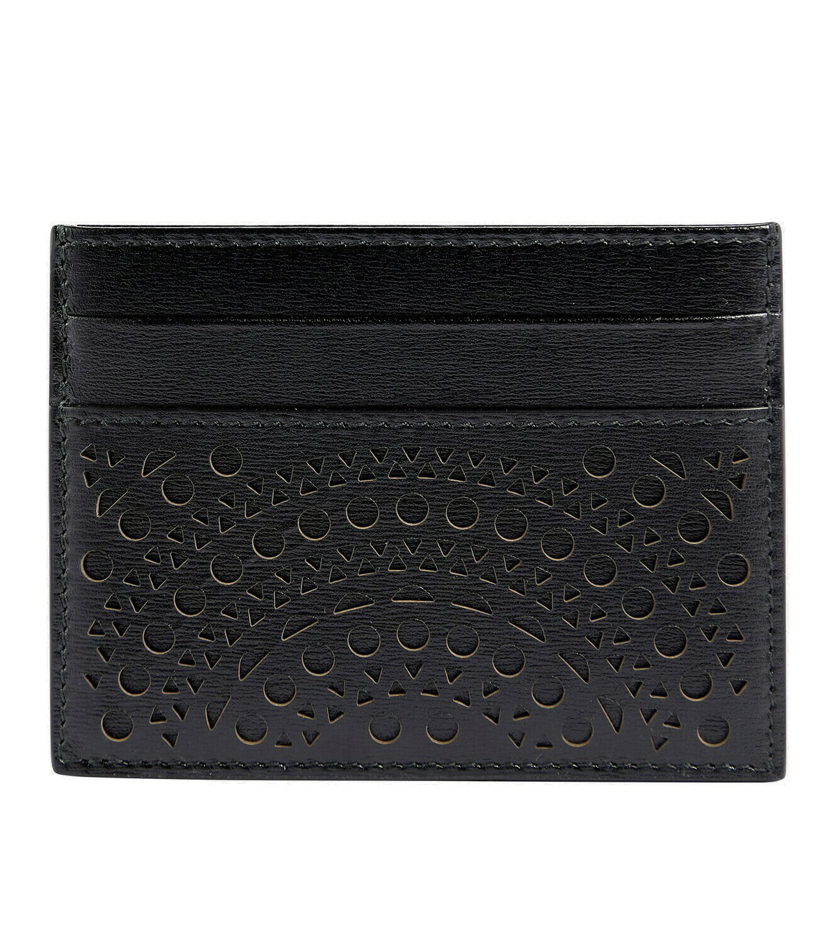 Alaïa Logo leather card holder ALAÏA