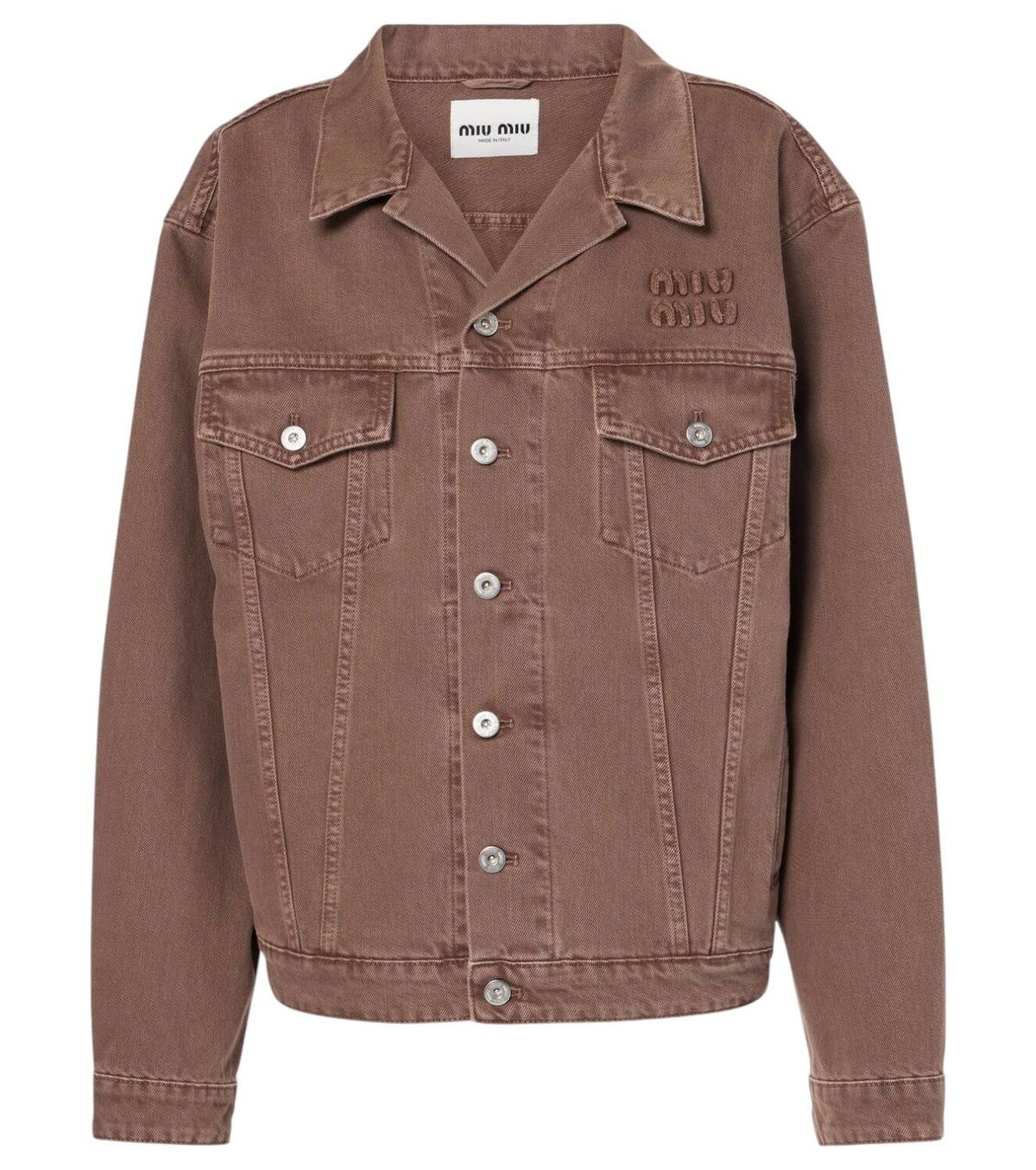 大人気★miumiu★Black denim jacket ブラックデニムジャケット Miu Miu - Denim jacket black - The Corner