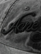 Acne Studios - Carliy Tourist Logo-Embroidered Cotton-Twill Baseball Cap