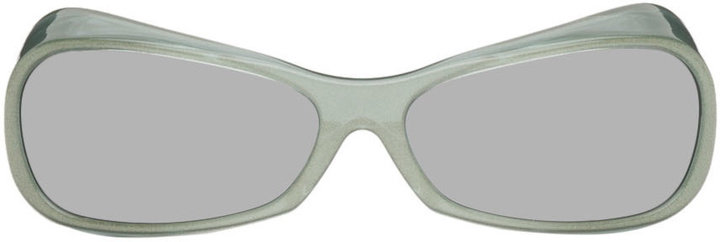 Photo: Kiko Kostadinov Green Clarissa Sunglasses