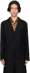 UMA WANG Black Jerrion Blazer