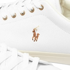 Polo Ralph Lauren Men's Pony Player Vulcanized Sneakers in White