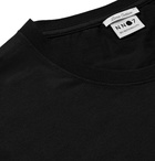 NN07 - Two-Pack Pima Cotton-Jersey T-Shirts - Black