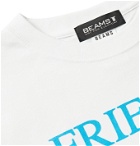 Beams - Hikaru Matsubara Printed Cotton-Jersey T-Shirt - White
