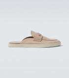 Christian Louboutin Chanme leather mules