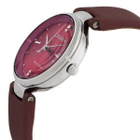 Citizen L Eco-Drive Red Dial Ladies Watch FD1100-10X