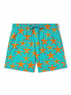 Vilebrequin - Moorise Mid-Length Printed Recycled Swim Shorts - Green