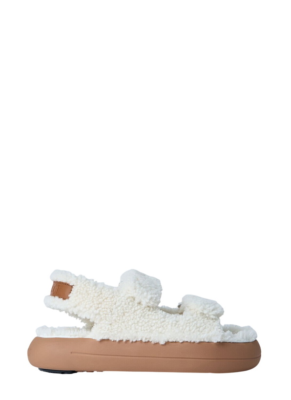Photo: Moon Boot MB Shearling Sandals