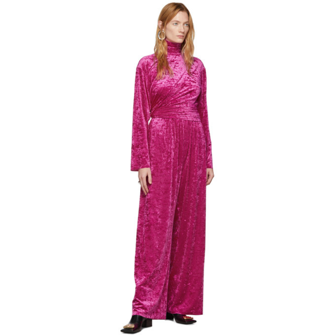 balenciaga pink velvet dress Balenciaga Pink Velvet Cycling Dress Balenciaga