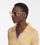 Prada Oversized round sunglasses