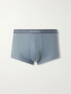 Zimmerli - Sea Island Cotton Boxer Briefs - Blue