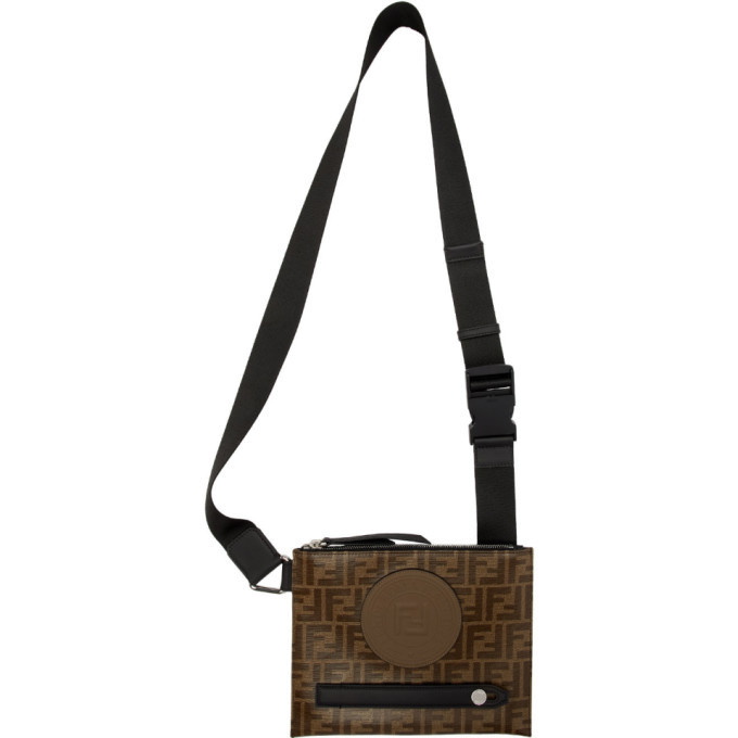 Photo: Fendi Brown Forever Fendi Messenger Pouch