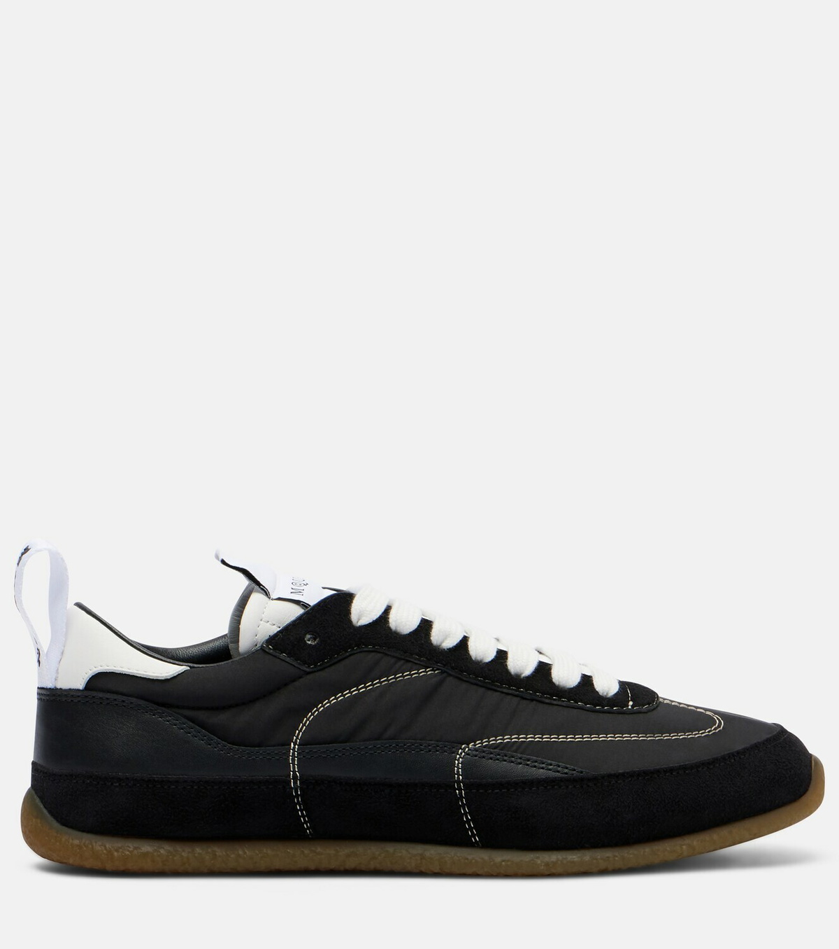 McQueen EC1 suede-trimmed sneakers