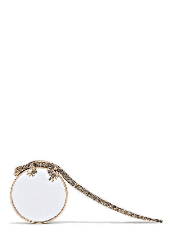 Photo: Gecko Magnifying Glass in Gold