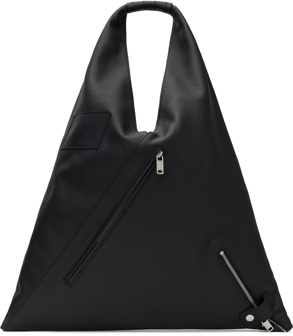 MM6 Maison Margiela Khaki Classic Triangle Tote MM6 Maison