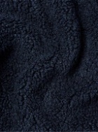 Universal Works - Lancaster Shawl-Collar Fleece Jacket - Blue