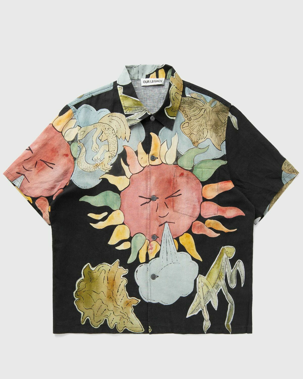 Our Legacy BOX SHIRT SHORTSLEEVE Multi-color Mens