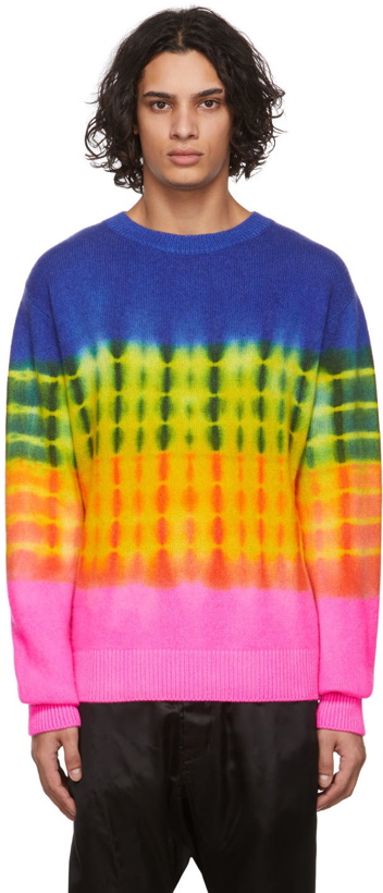 Photo: The Elder Statesman Multicolor Half Light Simple Sweater