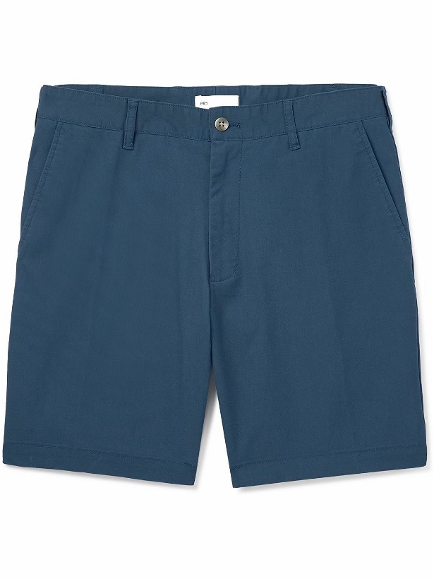 Photo: Peter Millar - Crown Comfort Slim-Fit Straight-Leg Woven Shorts - Blue