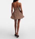Magda Butrym Crochet cotton corset dress