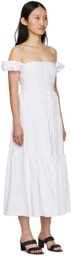Staud White Elio Dress