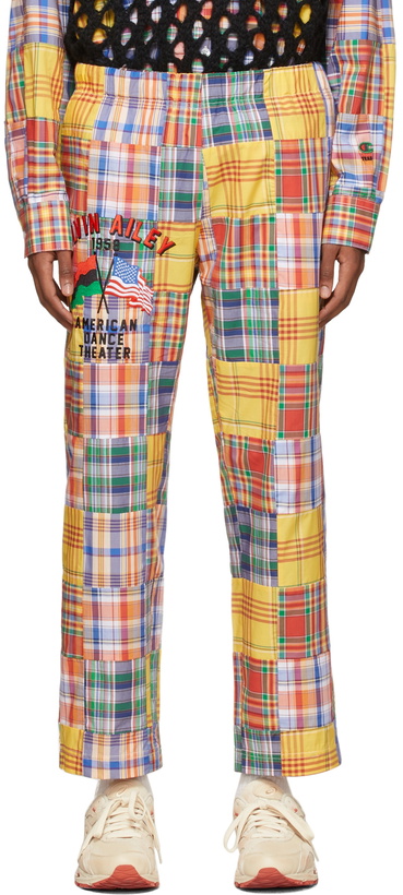 Photo: Denim Tears Multicolor Champion Edition Patchwork Lounge Pants