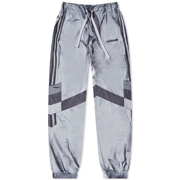 Photo: Adidas Men's Blue Version Silk Track Pant in Light Solid Grey
