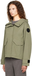 Canada Goose Khaki 'Black Disc' Tofino Rain Jacket