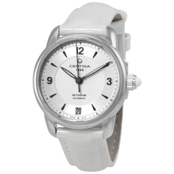 Photo: Certina DS Podium Automatic Silver Dial Ladies Watch C025.207.16.037.00