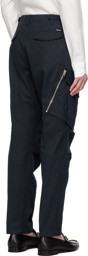TOM FORD Navy Cuffed Cargo Pants