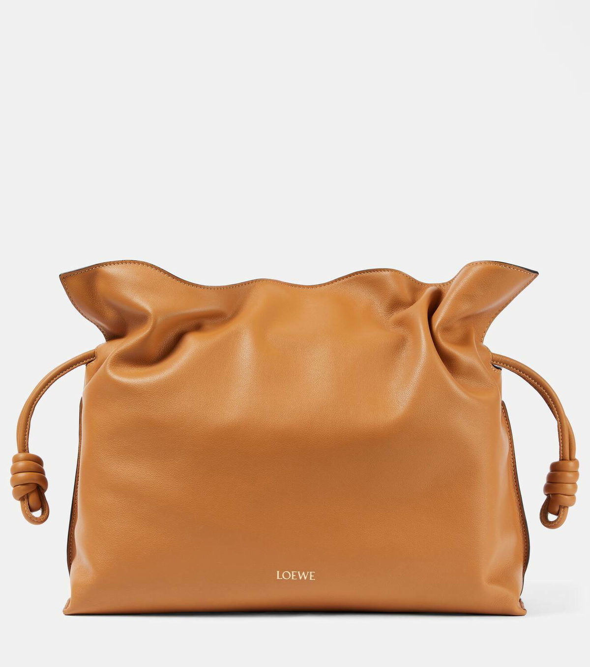 Loewe Flamenco Large leather clutch