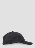 Logo Embroidery Baseball Cap in Black