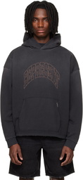Represent Black 'Represent' Embellished Hoodie