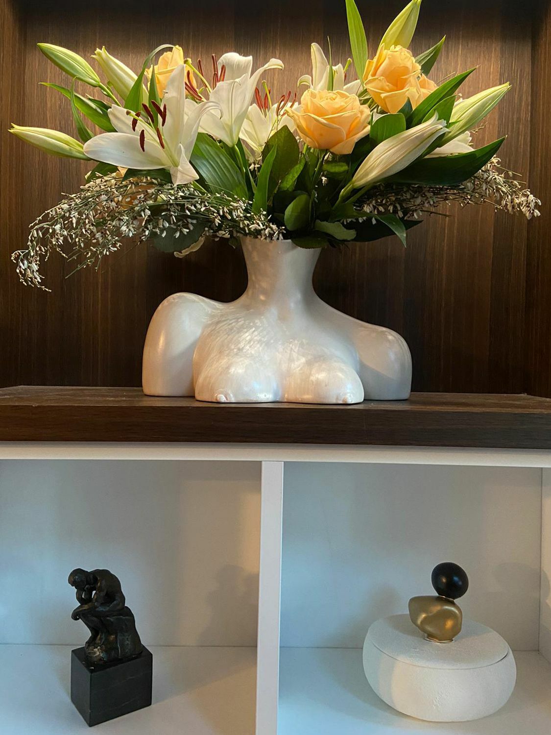 ANISSA KERMICHE - Breast Friend Marble Vase Anissa Kermiche ANISSA KERMICHE - Breast Friend Marble Vase Anissa Kermiche