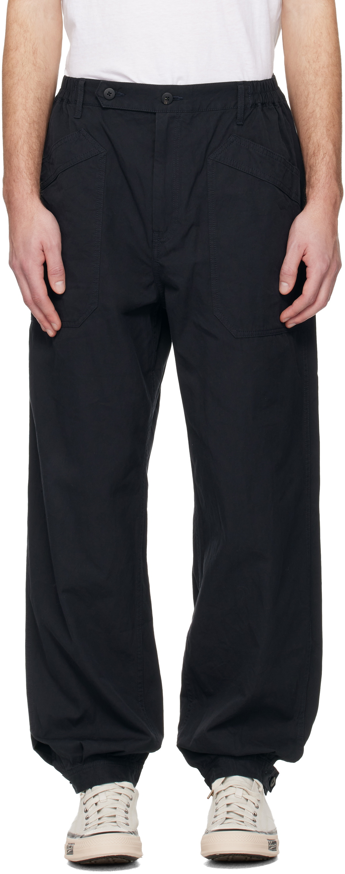visvim Navy Carrol Trousers