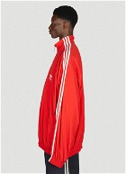 adidas x Balenciaga - Logo Print Track Jacket in Red