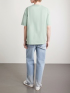 LOEWE - Logo-Embroidered Cotton-Jersey T-Shirt - Green