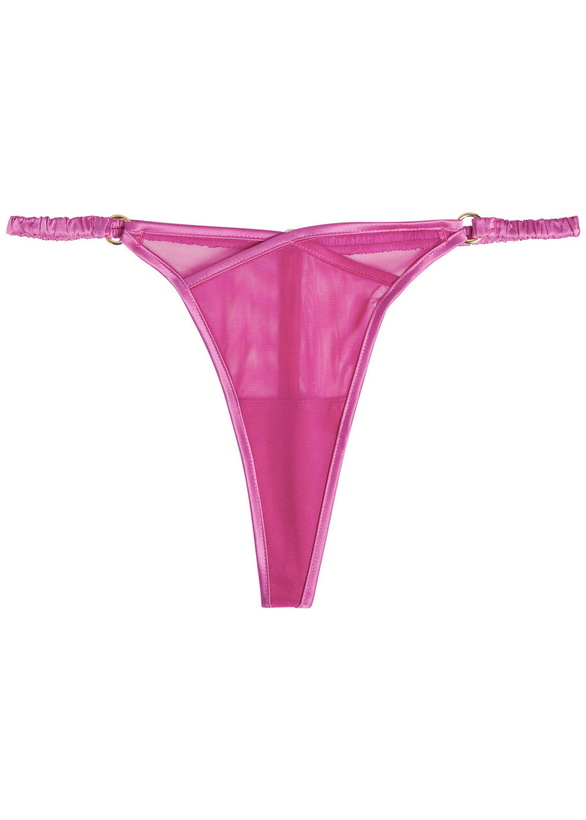 Photo: Fleur OF England Lola Mesh Strap Thong Pink