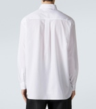 Simone Rocha Floral-appliqué cotton poplin shirt