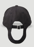 La Casquette Rond Baseball Cap in Black