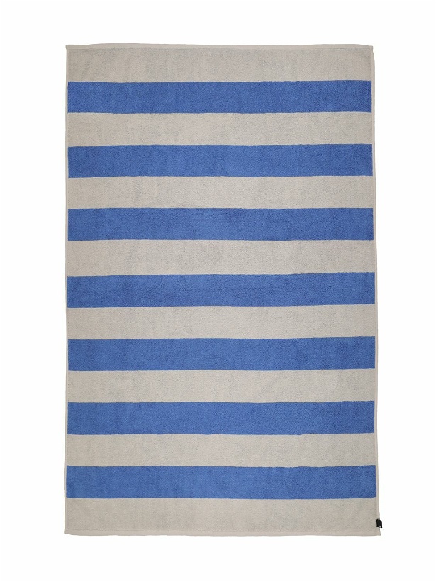 Photo: HAY - Frotté Striped Cotton Bath Towel